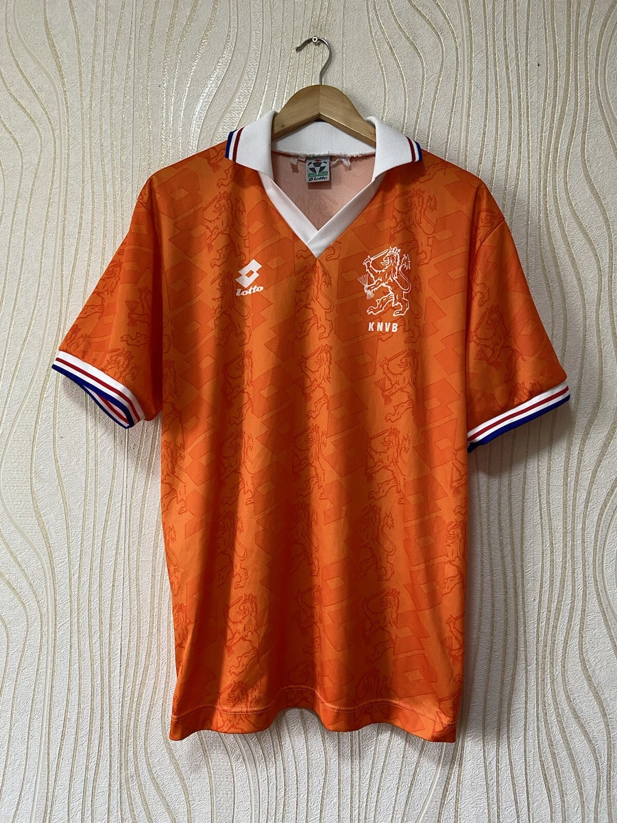 HOLLAND 1992 1994 HOME FOOTBALL SHIRT SOCCER JERSEY LOTTO VINTAGE