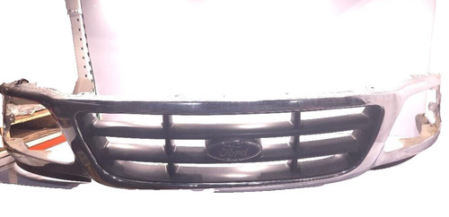 2001-2003 FORD F-150 CHROME FRONT GRILLE ASSEMBLY GENUINE OEM USED F150 PART