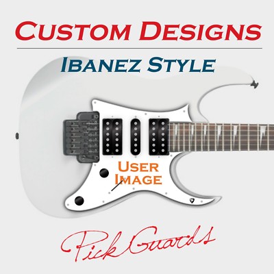 Ibanez Custom Graphic Pickguard RG Jem7 Jem Jr UV777 Custom Designs User Image