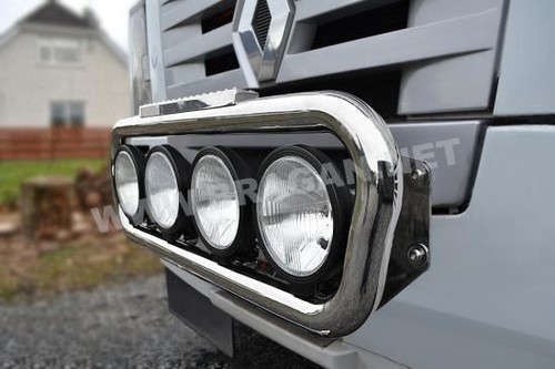 Grill Bar For Renault C Range Standard Cab 2013+ Stainless Steel Chrome Lamps - Picture 8 of 12
