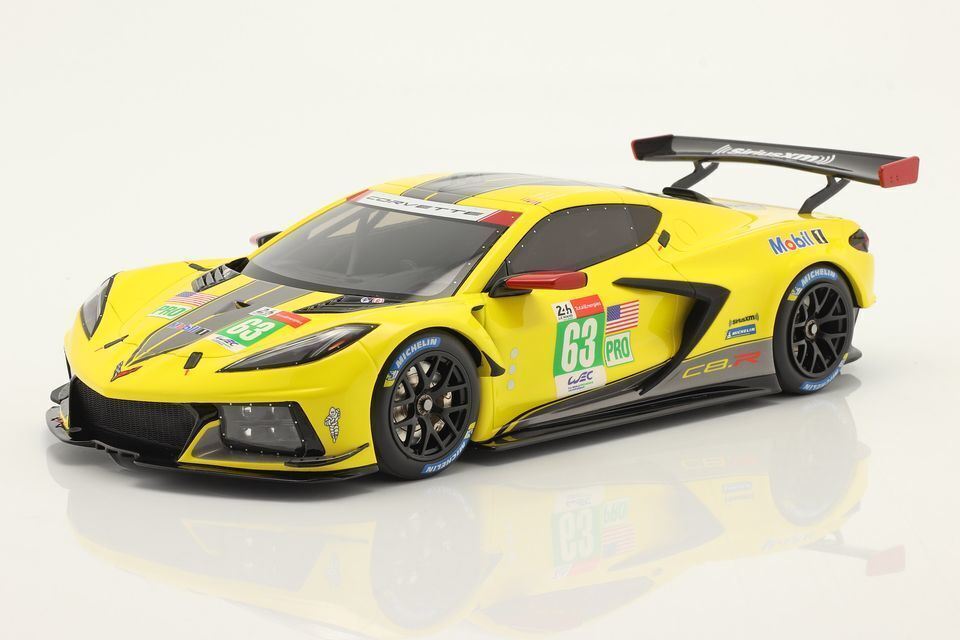 TSM1/18 Greenwood Corvette LeＭan24Hr 1/18 TSM Chevrolet Corvette C8.R #63 Corvette Racing 2021 Le Mans