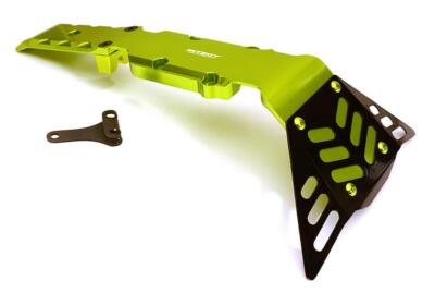 INTEGY Machined Front & Mid Skid Plate For Traxxas 1/10 E-Revo (Up To 2017), Revo 3.3 & Summit – Genuine USA-Made RC Upgrade Part