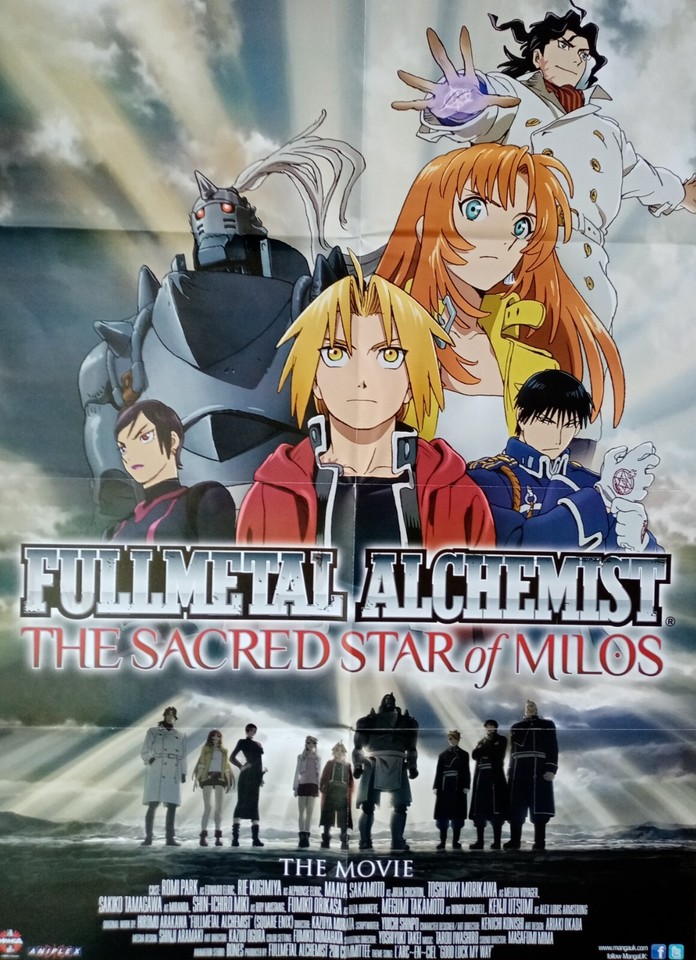 Full Metal Alchemist Original Poster 2011 Double Sided MANGA | eBay