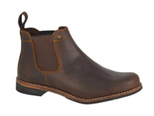 Woodland M031GB Brown Gusset Chelsea Boot