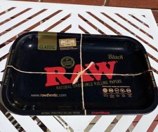 RAW Metal Rolling Tray Vintage Style Good Condition