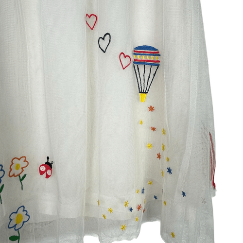 Hanna Andersson Spring Art Hot Air Balloons Dress size 5 - Picture 8 of 11