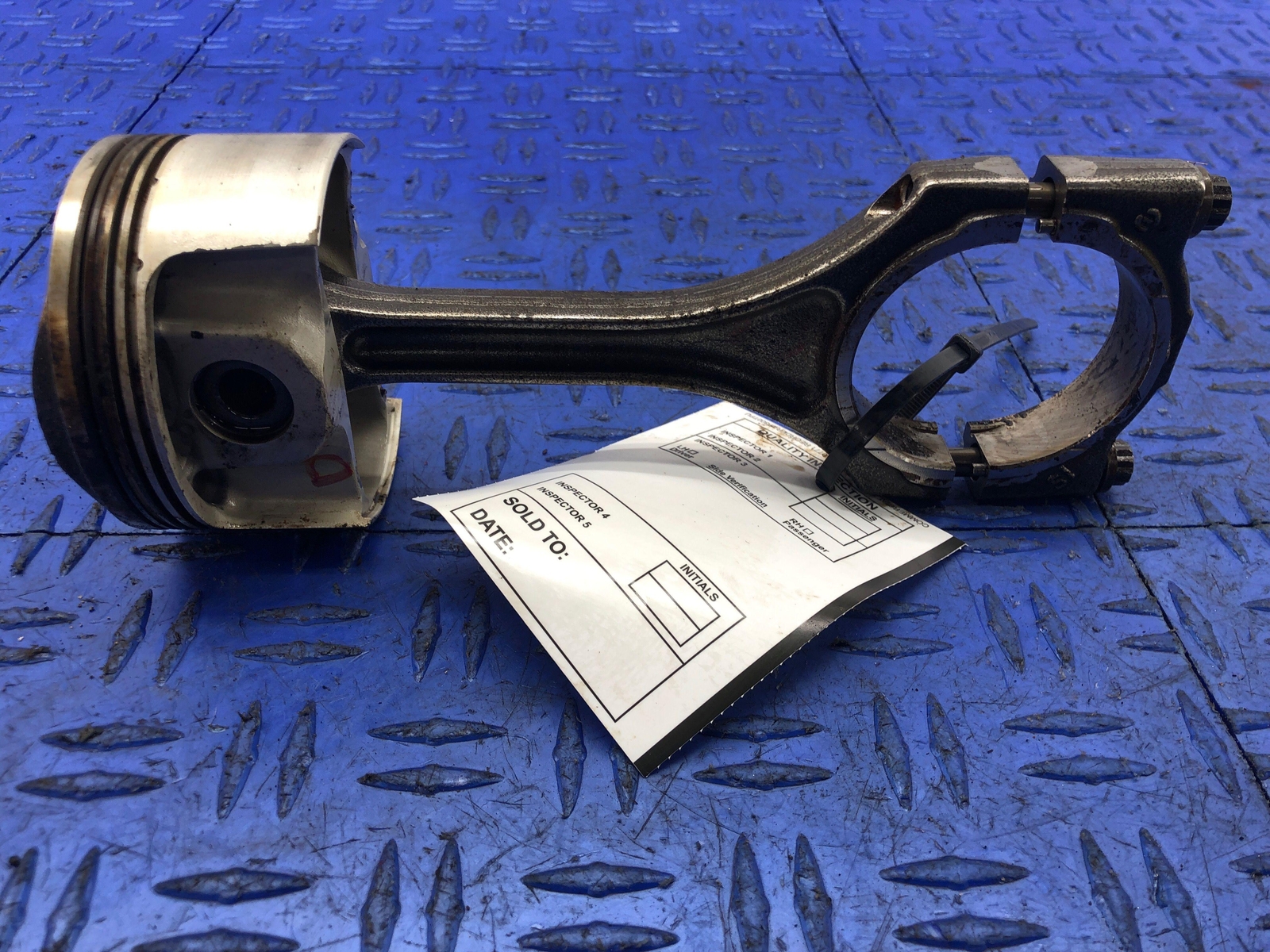 2011-2015 AUDI R8 4.2L ENGINE PISTON W/CONNECTING ROD 079107066CT OEM 2012 2013