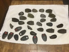 Vintage metal Garcia side plates