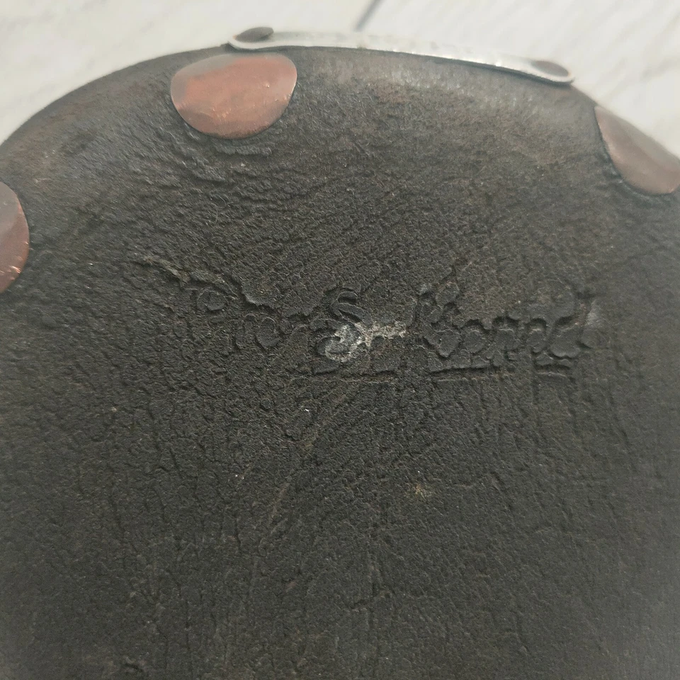 Sillín de bicicleta profesional Brooks vintage remache grande asiento de bicicleta años 80 Foto 2 de 4