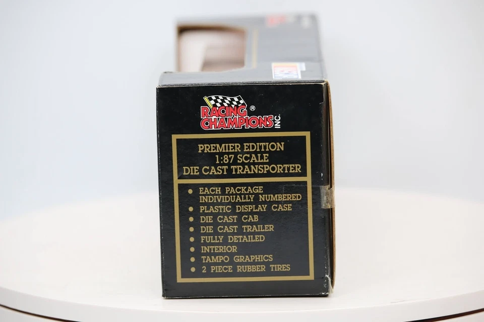 Racing Champions #27 1993 Mcdonalds Hut Strickland escala 1:87 Transporter HO Foto 4 de 4