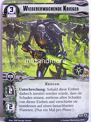 Warhammer 40000 Conquest LCG - Wiedererwachende Krieger #020 - Legionen der Tote