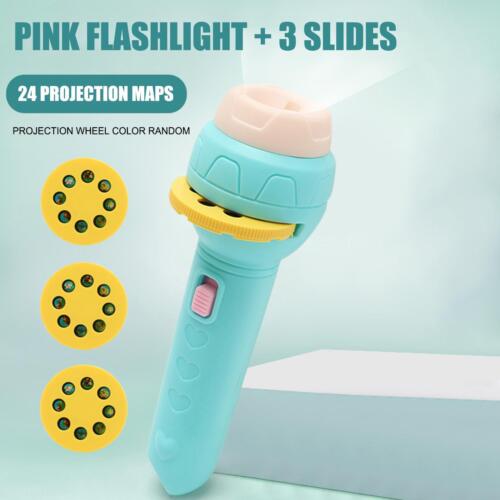 Slide Projector Flashlight Projection Light Toy Slide A6N4 Education Gifts N5F2 - Foto 1 di 15