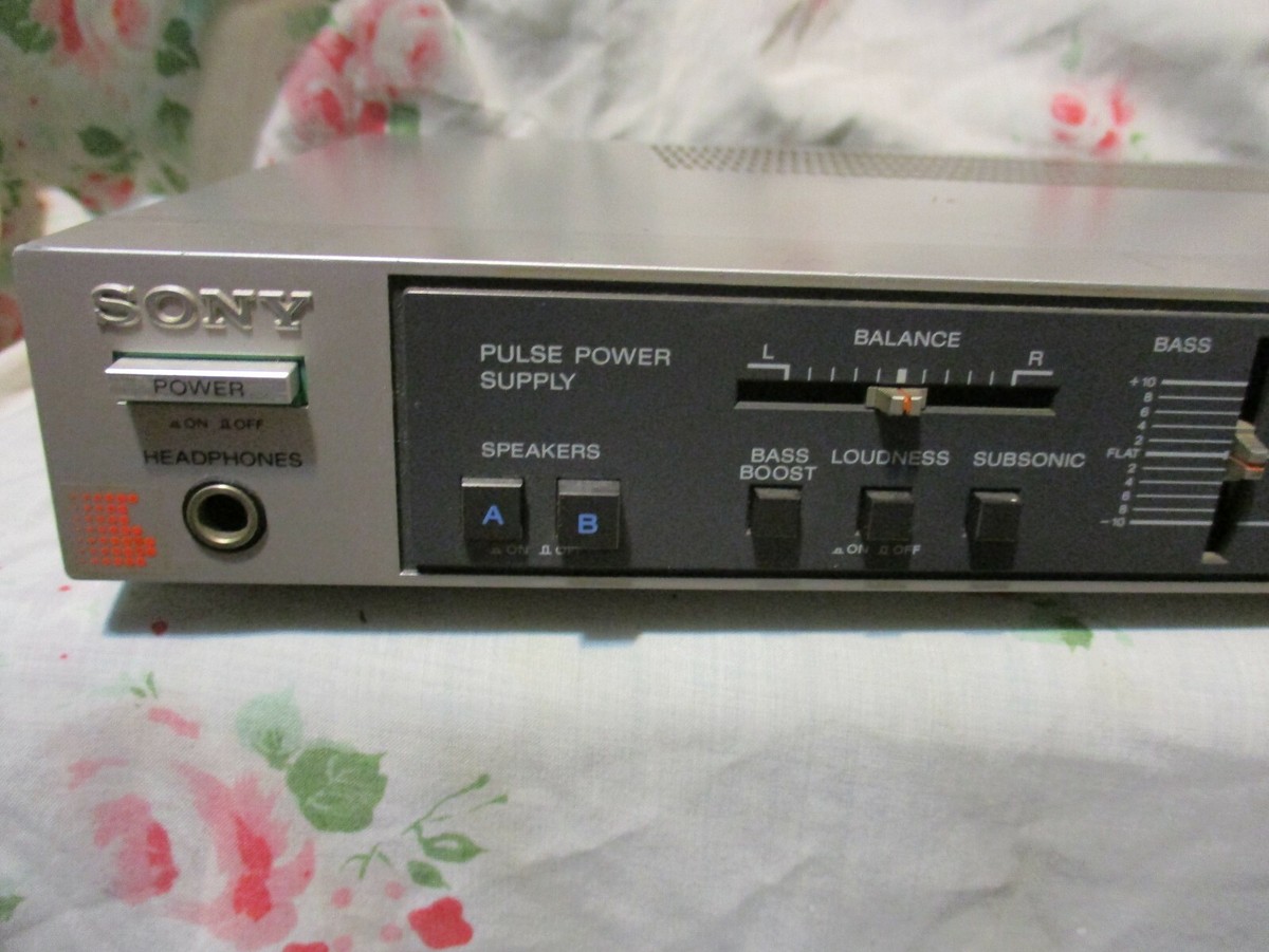 vintage sony integrated amplifier model TA-V5 | eBay
