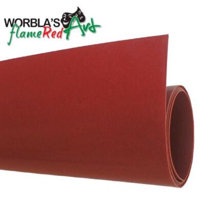 Worbla flameRed Art (WRA) Thermoplastische Modellier- & Formplatte
