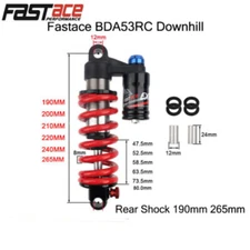 Fastace BDA53RC Downhill Rear Shock for DNM rcp2S MTB