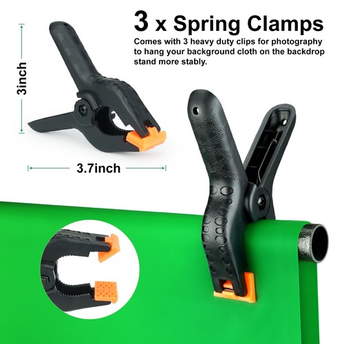LINCO Photo T-Shape Backdrop Stand Background Backdrops Support Kit - AM207 - Picture 5 of 9