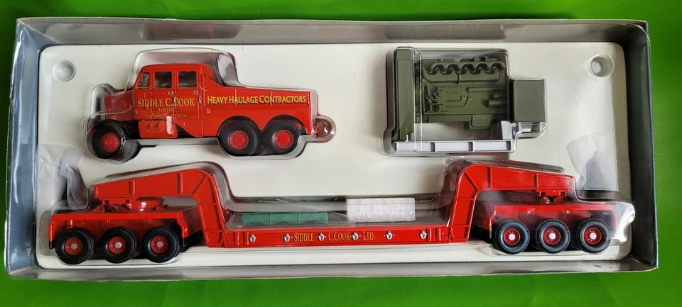 CORGI 17603 - Scammell Constructor - Girder Trailer & Load - Siddle Cook Boxed - Image 4 of 4