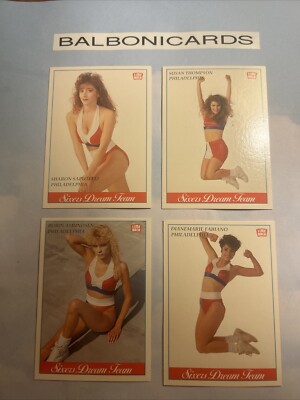 1991 Sixers Dream Team Lime Rock 4 Card Lot #2 NM+ Free Shipping!