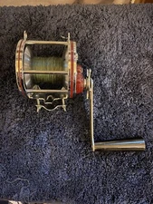 PENN Special Senator 114H 6/0 Made in USA With Rod Clamp Great Condition