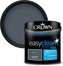Crown Easyclean Bath Sheen | Specialist Bathroom Paint | 2.5L