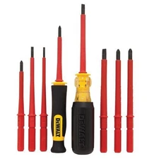 Dewalt Vinyl Grip Insulated Screwdriver Set
