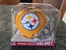 John Stallworth Signed Pittsburgh Steelers Mini Helmet DeuceSignatures