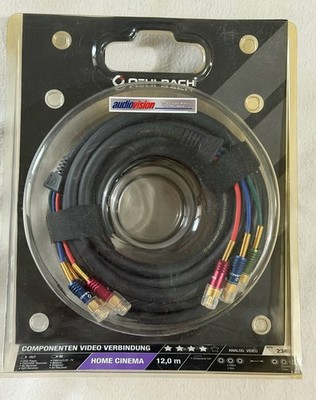 Oehlbach Component Komponenten Video Verbindung 12m (2345) 3xChinch/3xChinch