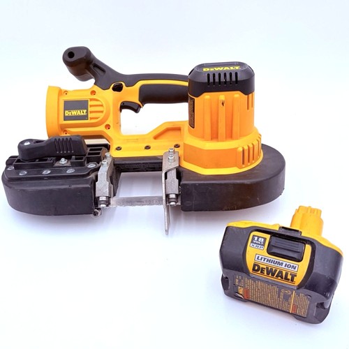 DEWALT DCS370 18V Cordless Band Saw w 18V XRP Lithium Battery Tested