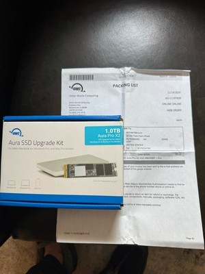 NEW! Aura SSD Upgrade Kit 1.0 PRO