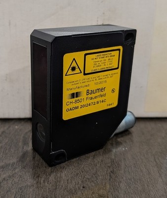 NEW Baumer OADM 20I2472/S14C Laser Range Sensor 
