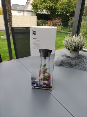 WMF Basic Wasserkaraffe, Glas, 1 Liter, mit Deckel Neu Und Original verpackt