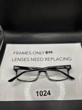 Ray-Ban RB5245 2034 Eyeglasses Frame Only Polished Black On Clear 52-17-140