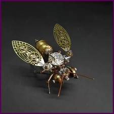 Steampunk Bee 3D Metal Dragonfly spider Puzzle for Adults  Teens DIY Craft Set