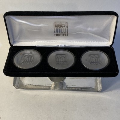 NIKKEN 3 Kenko Magnets In Original Case