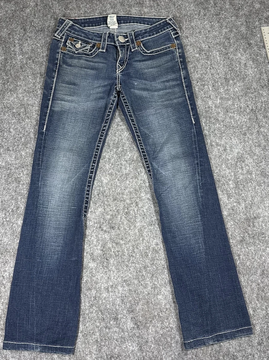 True Religion 29 in Inseam Low (6.5-8.5 in) Rise Jeans for Women