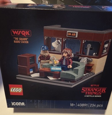 LEGO  Icons 40891 Stranger Things   WSQK Radio Station | Neu & OVP