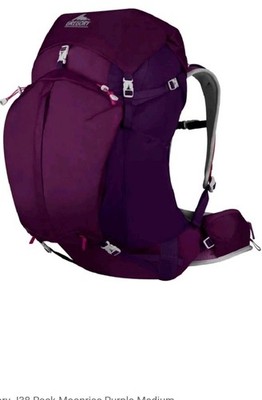 Gregory J 38 38L Women's Hiking Backpack XS Moonrise Purple Ventilated