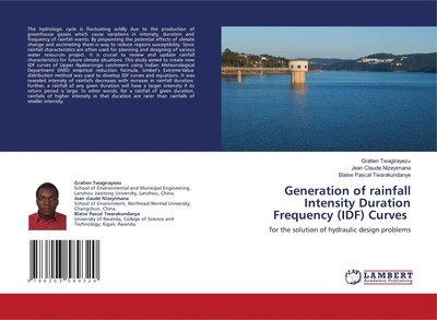Generation of rainfall Intensity Duration Frequency (IDF) Curves Taschenbuch