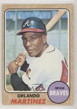 1968 Topps High # Marty Martinez Orlando Martinez #578 2u3