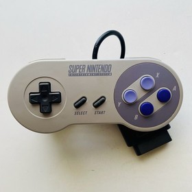 OEM Nintendo SNES Controller (SNS-005) Cleaned & Tested
