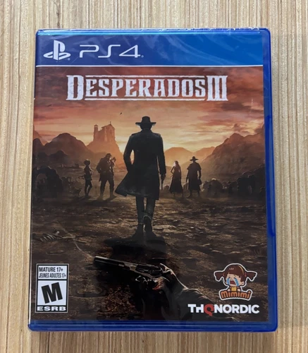 Desperados III -- Standard Edition (Sony PlayStation 4, 2019) Factory Sealed