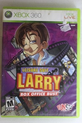 Leisure Suit Larry Box Office Bust Xbox 360 CIB