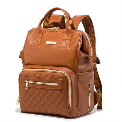 Stylish Multi-Purpose Women s Backpack | Large Capacity, Waterproof Leather