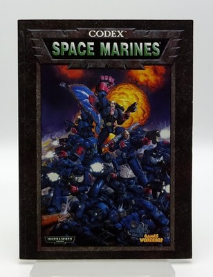 Codex: Space Marines Warhammer 40,000 40K Paperback PB 1998 Games Workshop Book