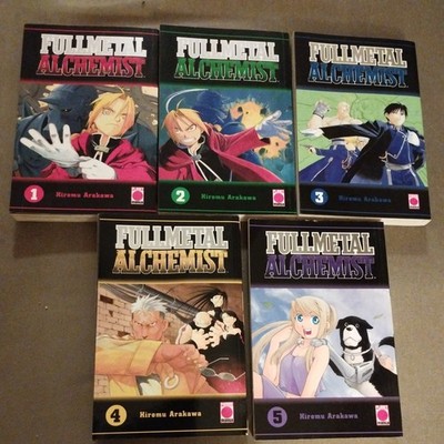 Manga Fullmetal Alchemist Band 1-5 deutsch Panini Comics