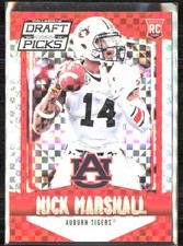 2015 Panini Prizm Collegiate Draft Picks #229 Nick Marshall Prizms Red Power