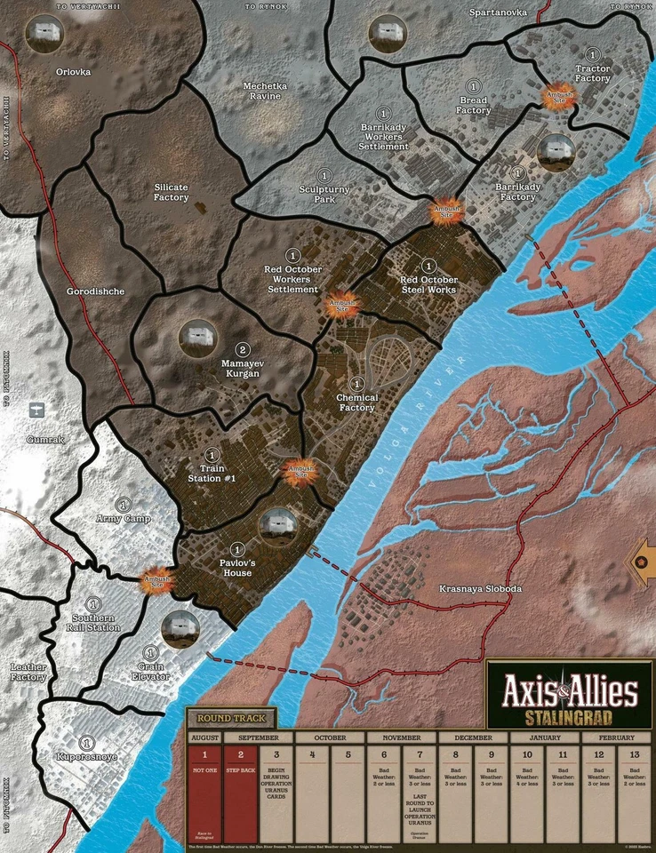 Axies & Allies: Stalingrad Board Game - Image 4 of 4