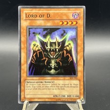 lord of d yugioh card value LORD OF D. 2002 BPT PROMO