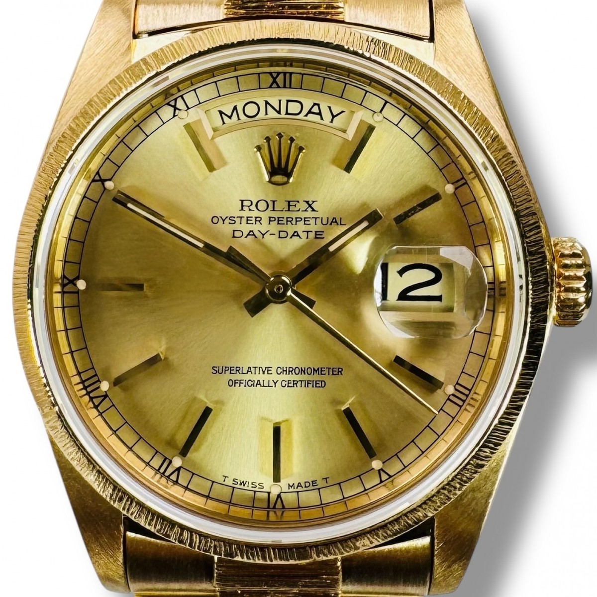 Rolex Day-Date 18078 Bark President Bracelet | eBay