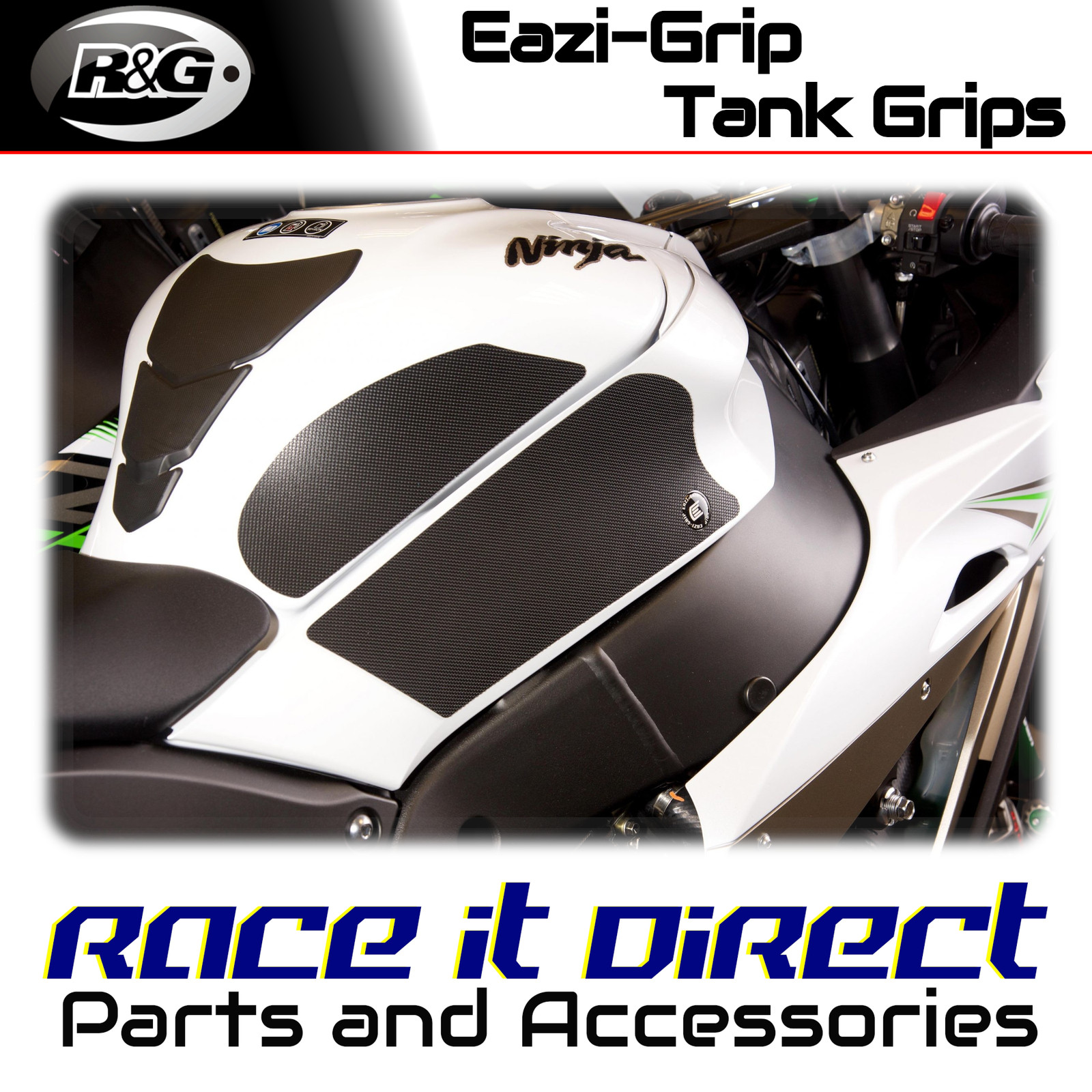 Eazi-Grip Tank Grips for Kawasaki ZX-10RR 2021-2025 PRO Eazi-Grip